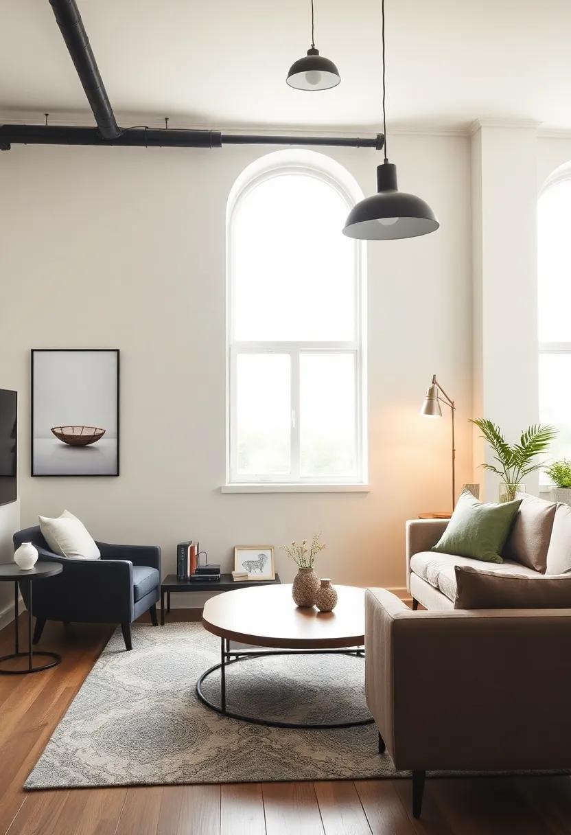 Illuminating Spaces: Embracing Industrial-Style Lighting in Your Living Room