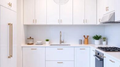 Charming Elegance: Embracing the Allure of Small White Kitchens for Timeless Appeal