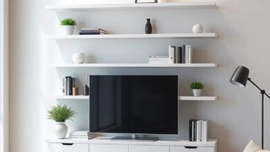 24 Clever Living Room Shelves with Hidden Storage to Maximize Your Space