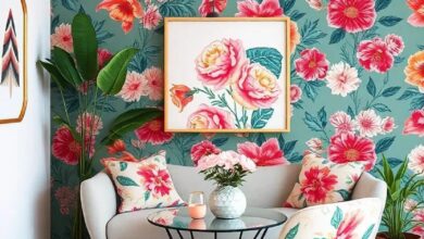 29 Stunning Ways to Infuse Eclectic Decor with Vibrant Floral Prints