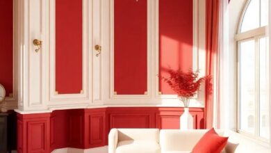 27 Timeless Inspirations for Classic Red and Cream Luxury Decor in Your Home