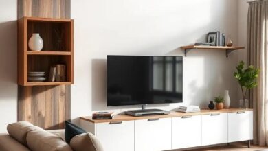 29 Rustic Wall Units to Elevate Your Living Room’s Charm and Character