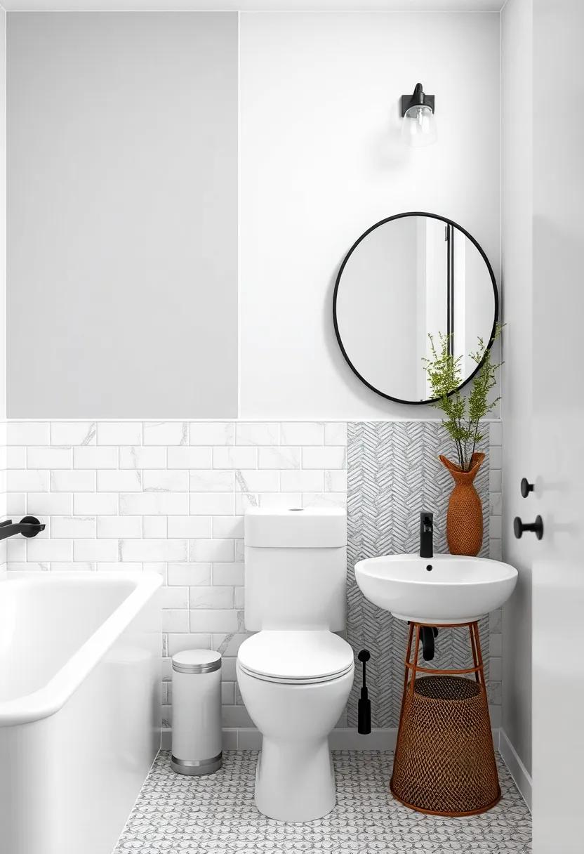 Eclectic Styles: ​Mixing Patterns and Textures for a Unique Bathroom ‍Look