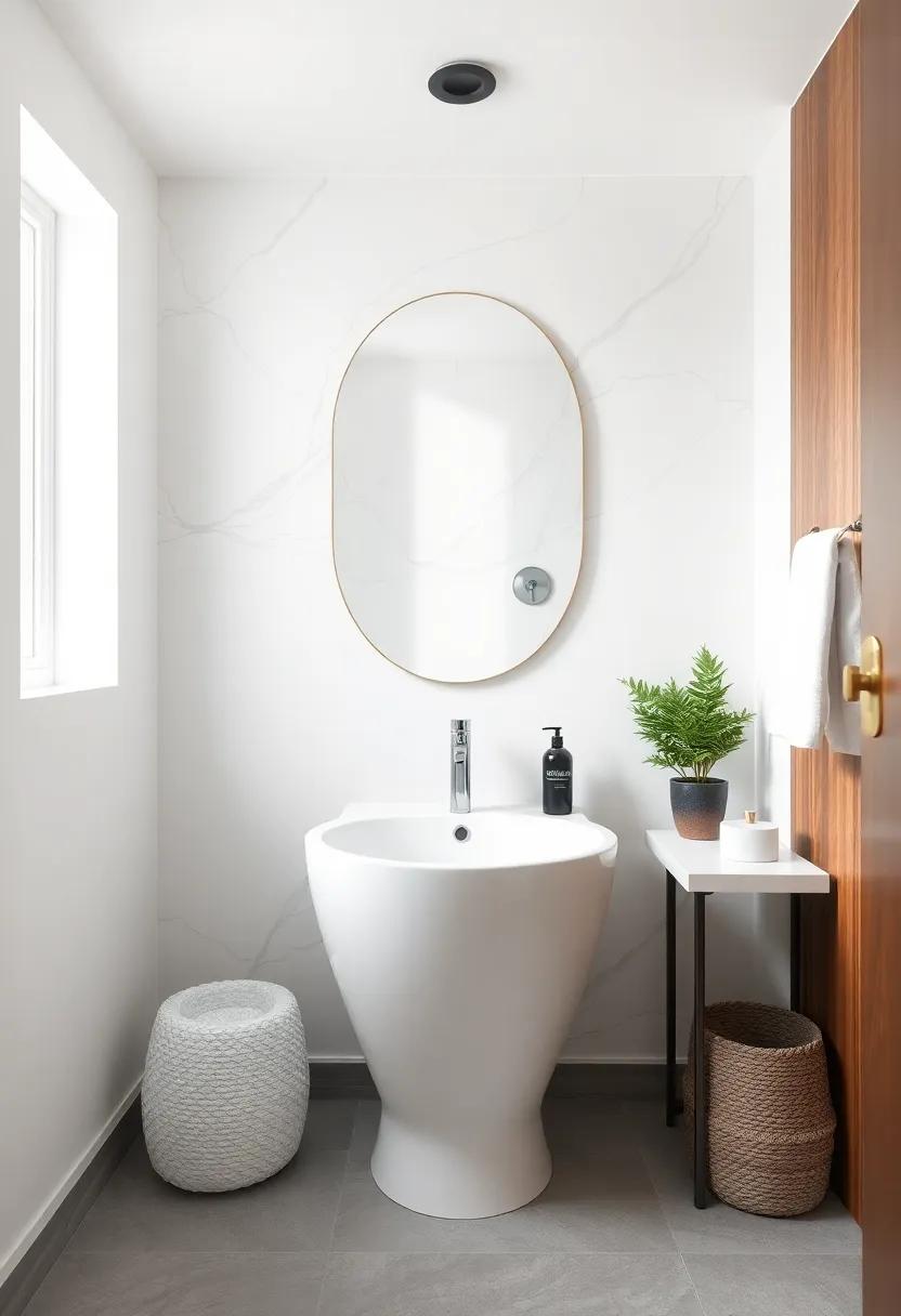 Focal ‍Points: Creating an Eye-Catching Feature​ Wall in your‍ Tiny bathroom