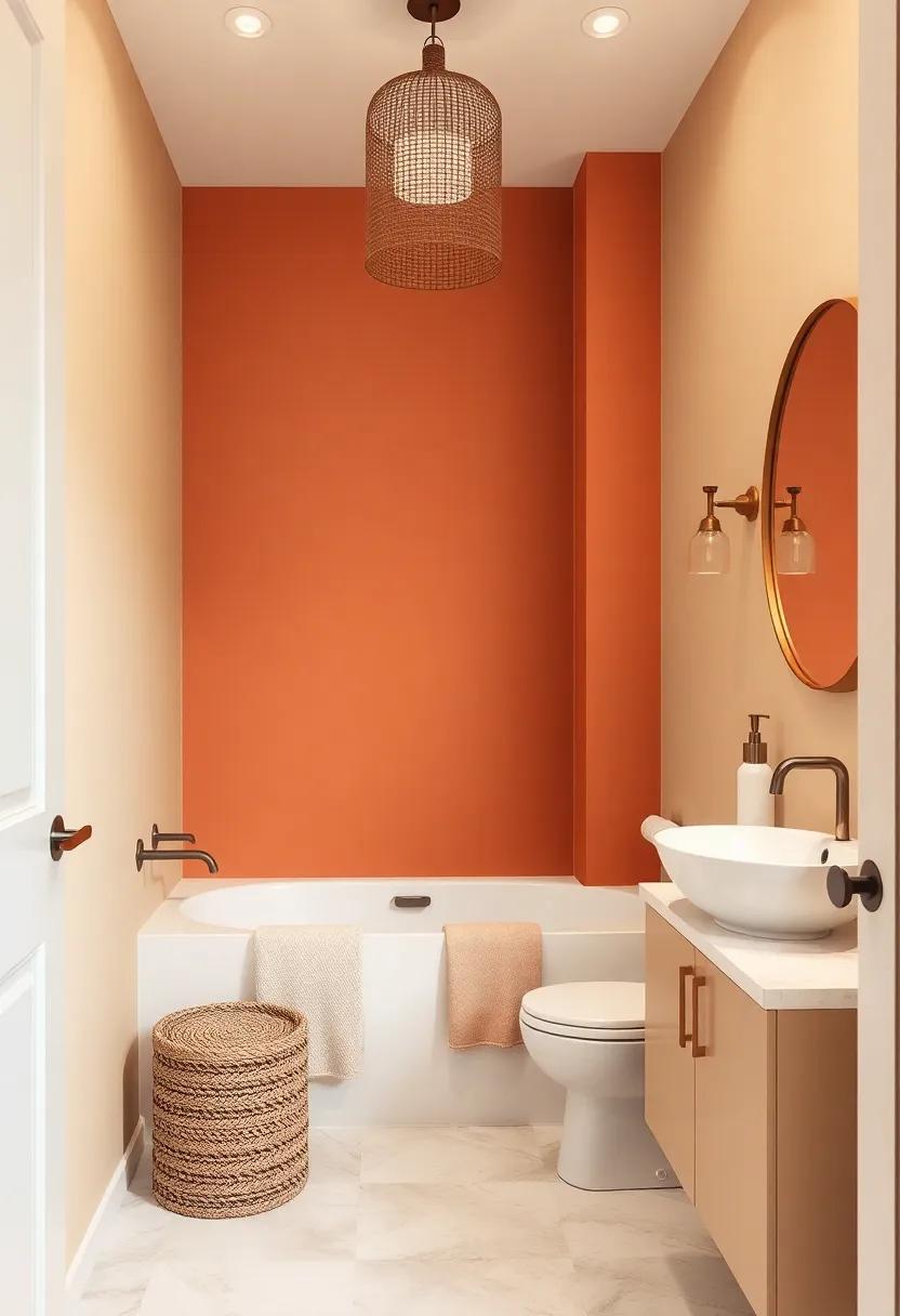 Bohemian‌ Bliss: Infuse Your Bathroom with Eclectic Colors and Textures