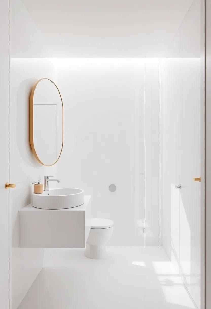 Clean and Bright: Use transparent Fixtures and Mirrored Accents to Open Up Your Space