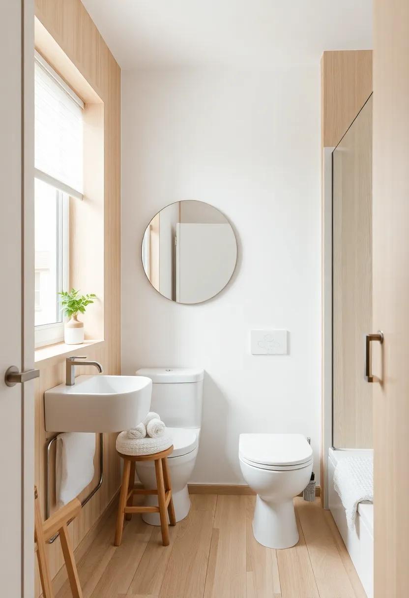 Scandinavian simplicity: Achieve a Cozy and Functional Space with Light ‍Wood and White Tones