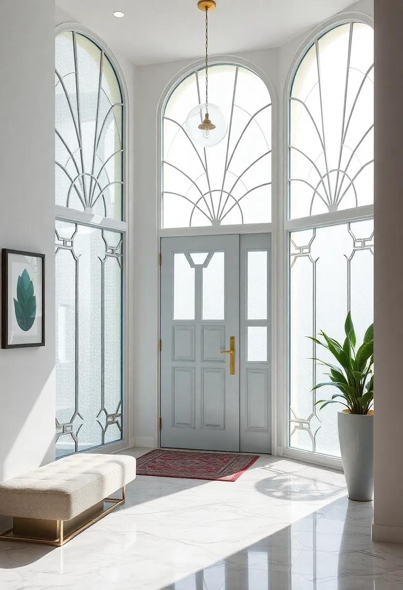 the Allure of⁢ Glass: Incorporating Art⁤ Deco Windows​ for Stunning Light⁣ Play