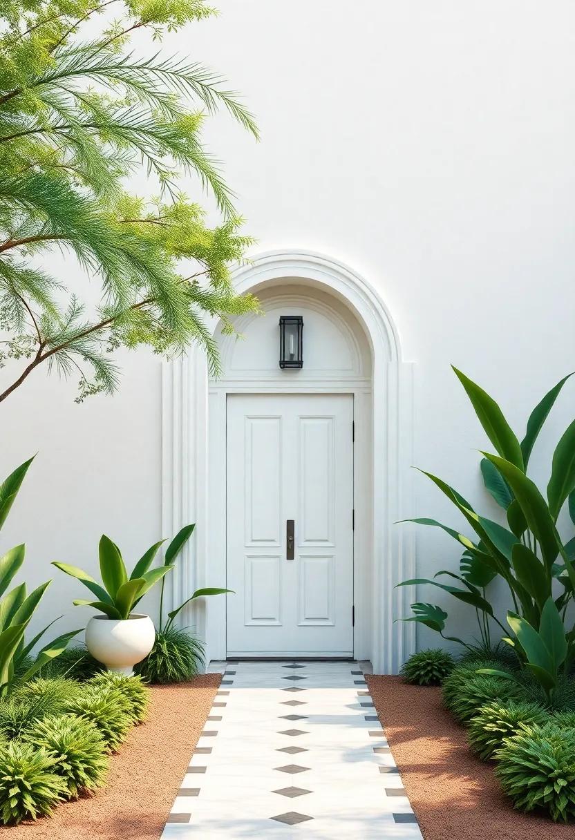 Gardens and Pathways: setting‌ the⁤ Stage for an​ Art Deco Entrance