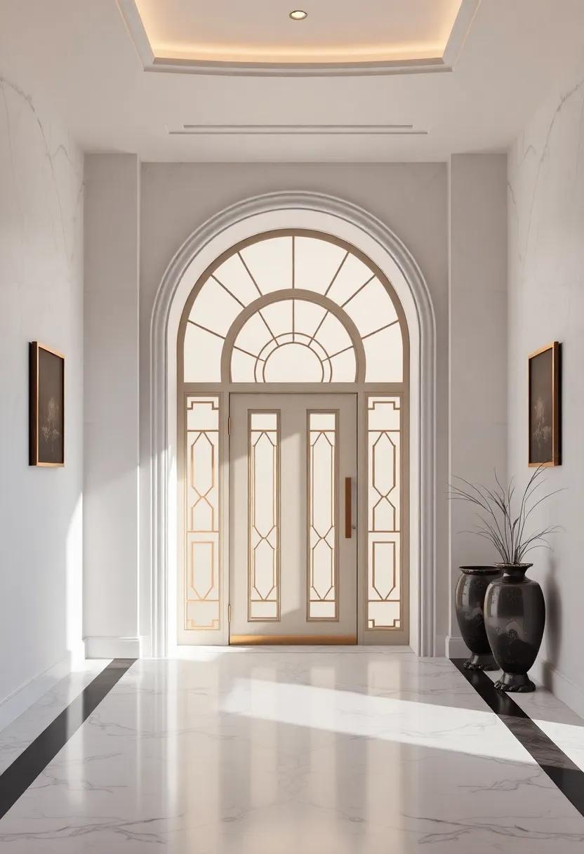 Materials of Distinction: Luxurious Choices for Art Deco Entryway Designs