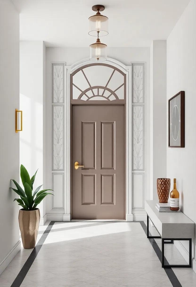 Personalizing Your Space: Infusing Individuality ⁢in an Art‍ Deco Entryway
