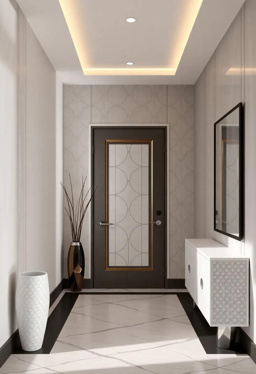 Revival of Patterns: The Influence of Geometric Designs in Art Deco Entryways