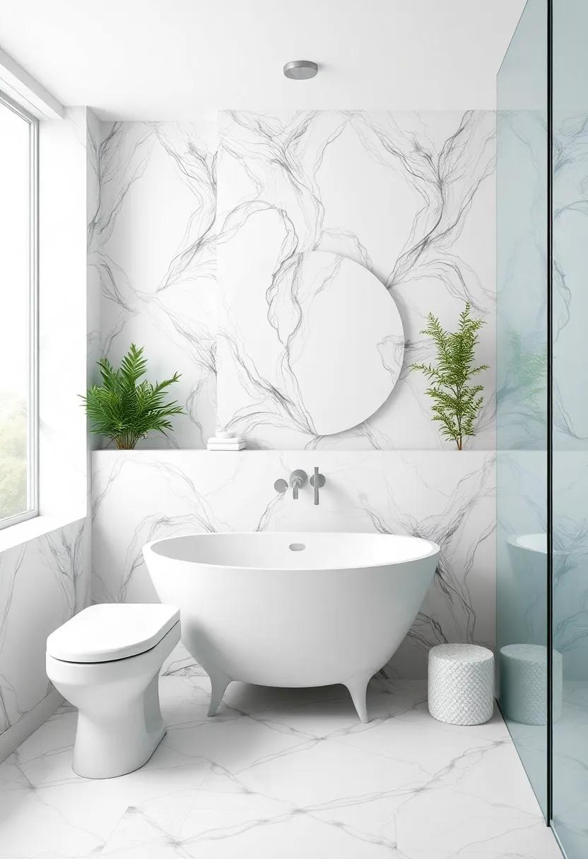 Creating Illusions: Using Wallpaper to Make Small Bathrooms Feel Larger