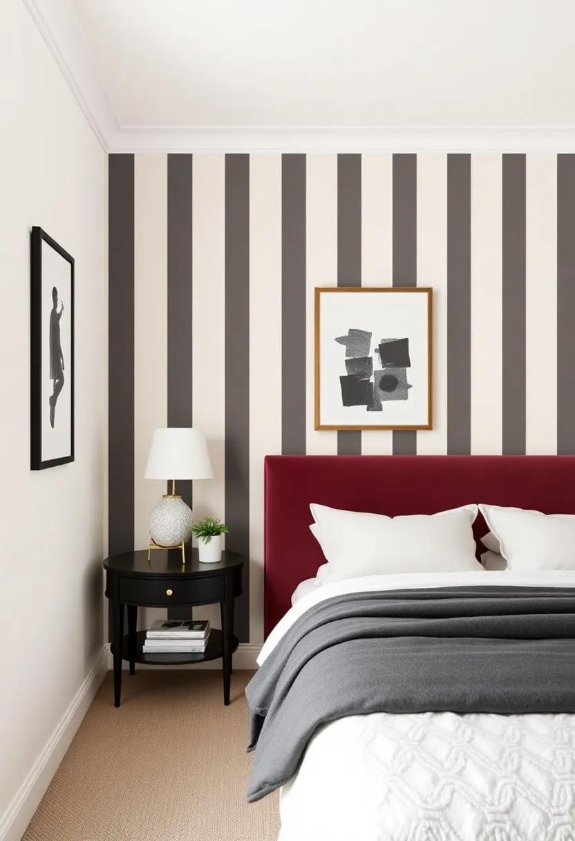 Timeless​ Tudors: draw ⁢inspiration ‌from Tudor architecture with deep, rich colors and elegant⁢ cream stripes that channel classic ​charm