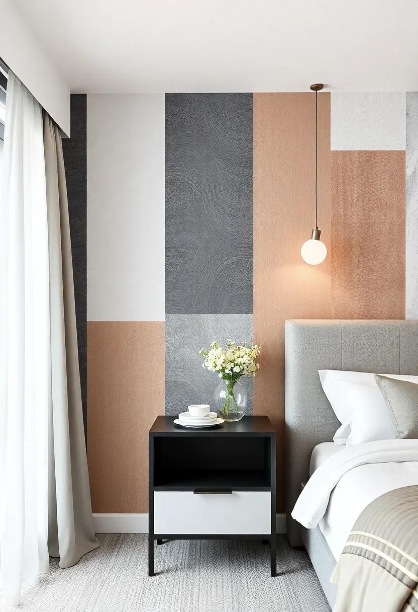 Layered Textures: Incorporate various materials, such as‌ wallpaper ⁣with a ​3D effect, to create striking vertical stripes full of flair