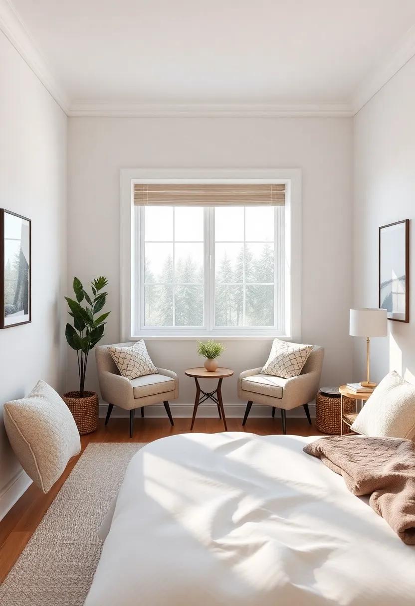 Curating a⁤ Reading Nook: Cozy Seating Arrangements Beside the Bay Window
