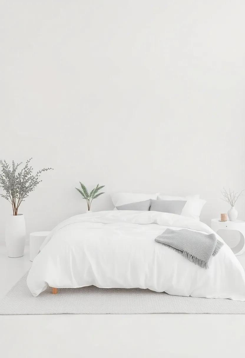 Soft⁤ Charcoal: For‌ a sophisticated look, use soft charcoal gray ⁢that creates depth‍ while still remaining inviting, especially with ​bright white bedding