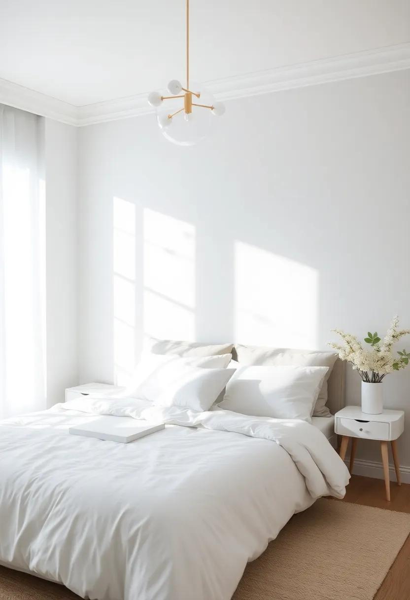 Whimsical ‍Whites: A Pure Palette for a Fresh and Tranquil ​Atmosphere
