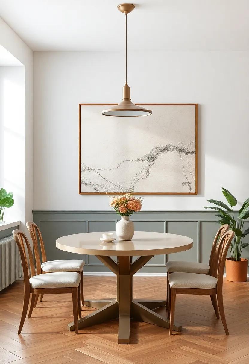 Historical Inspirations: Infusing Classic Art Styles into Modern Dining ‍Spaces