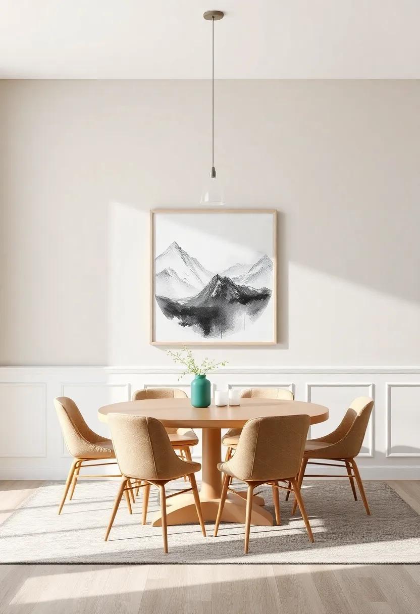 Bold Colors: ⁣Making a Statement with Vibrant Wall Art in Your Dining Room