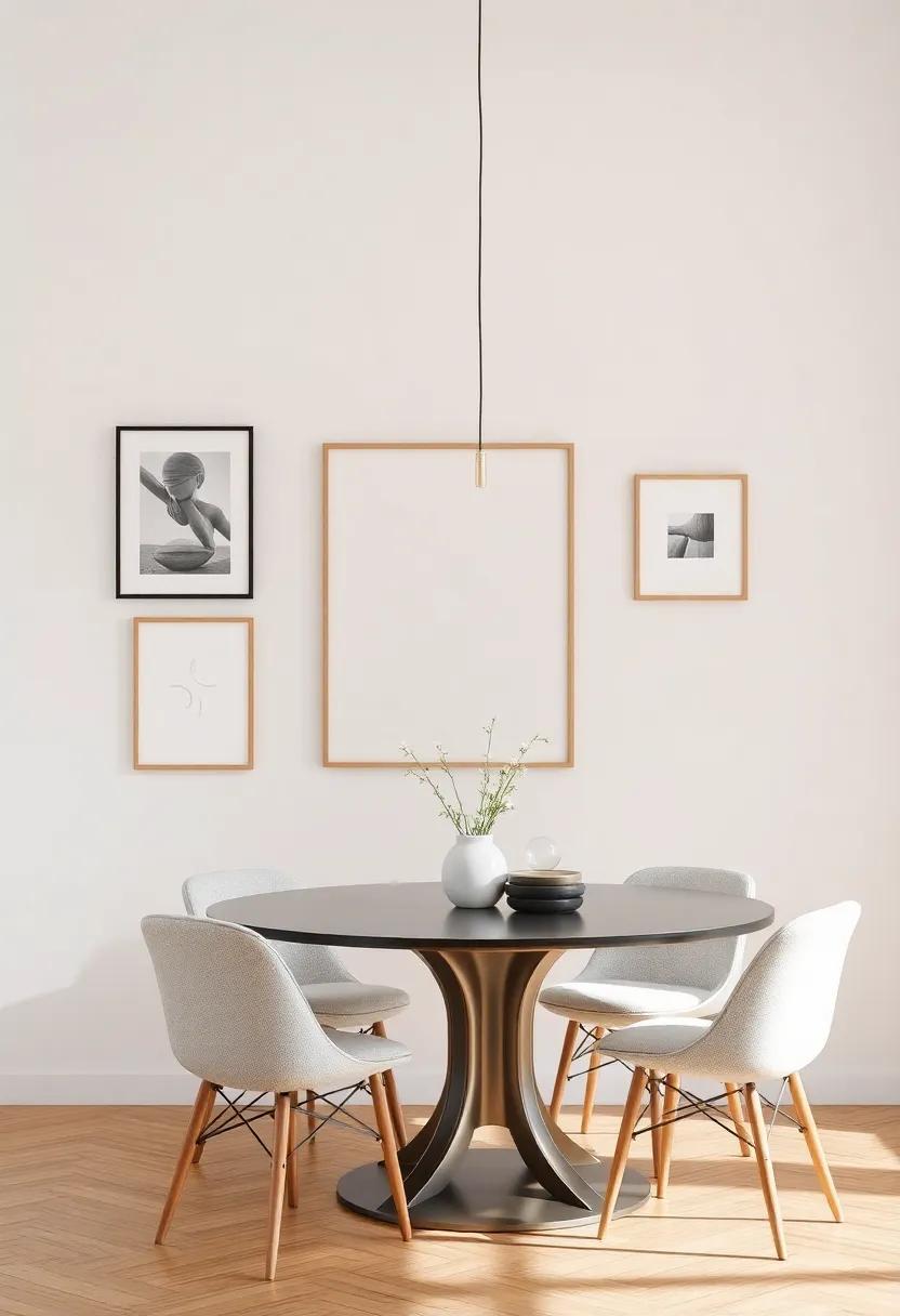 The Gallery⁤ Effect: Using uniform frames for a Cohesive dining Room Aesthetic