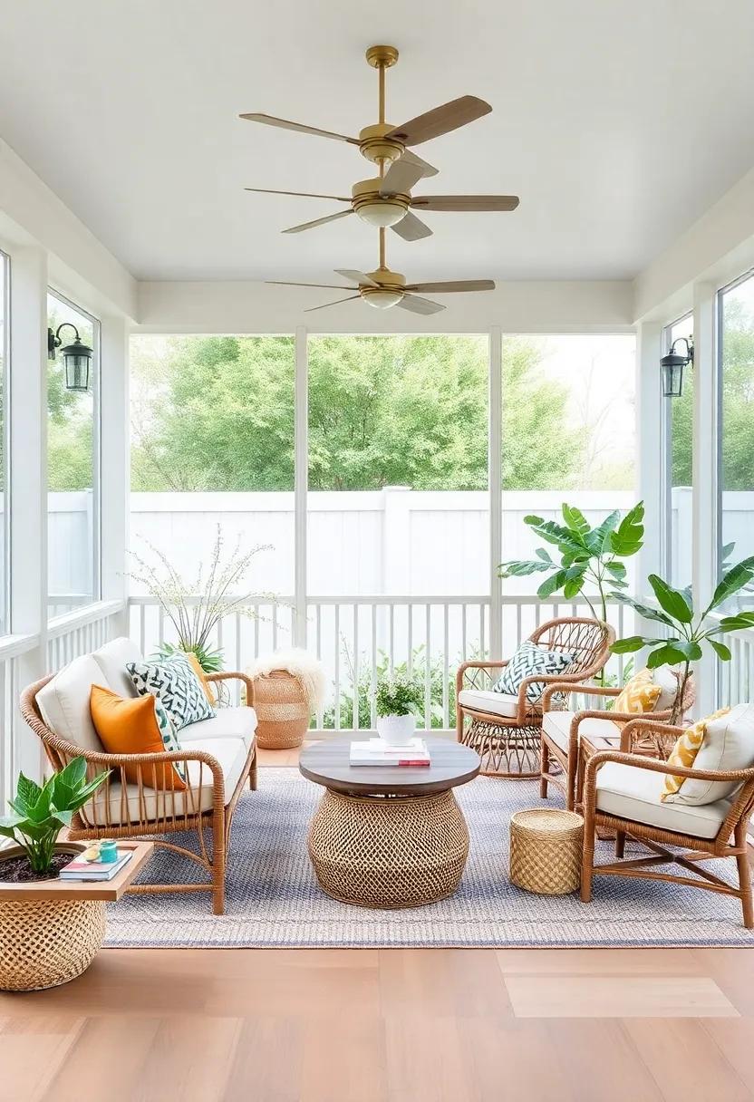 Harmonious Space: Blend indoor and outdoor elements by choosing furniture styles that transition effortlessly between the two environments for an integrated, seamless design