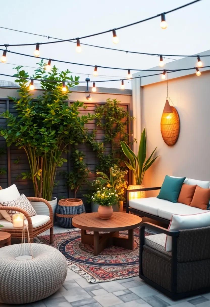 Creating a‍ Serene ​Atmosphere with ‍soft Lighting Features in Your⁣ Boho Patio