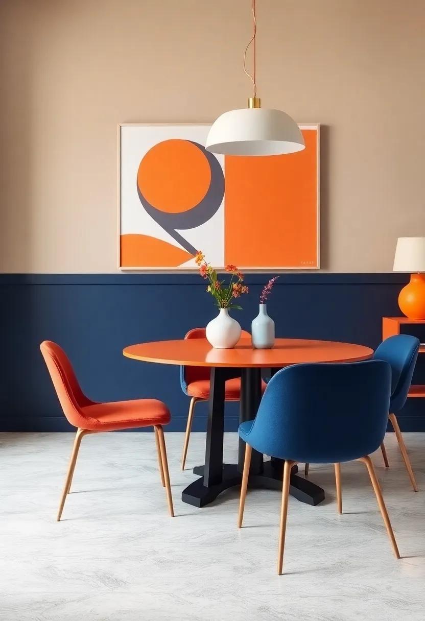 Rich ​Emerald Green and Soft Gold: ‍Infuse your dining space with sophistication⁢ and luxury, creating a lush atmosphere ideal for ⁢special occasions