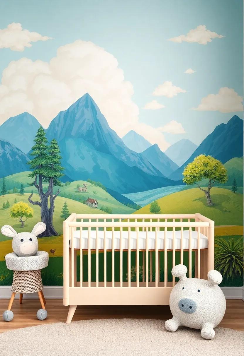 Imaginary Landscapes: Creating Magical Worlds on Nursery‍ Walls