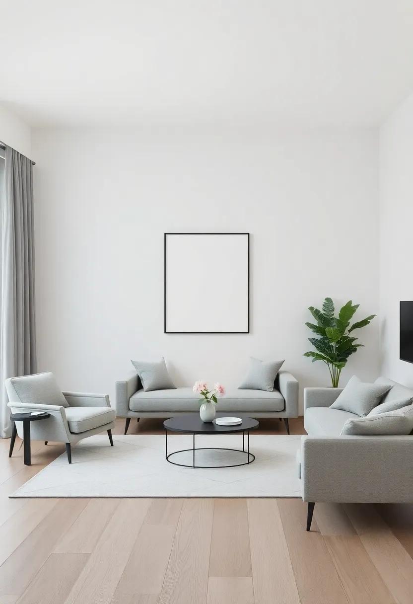 Selecting Statement Decor that Complements minimalism
