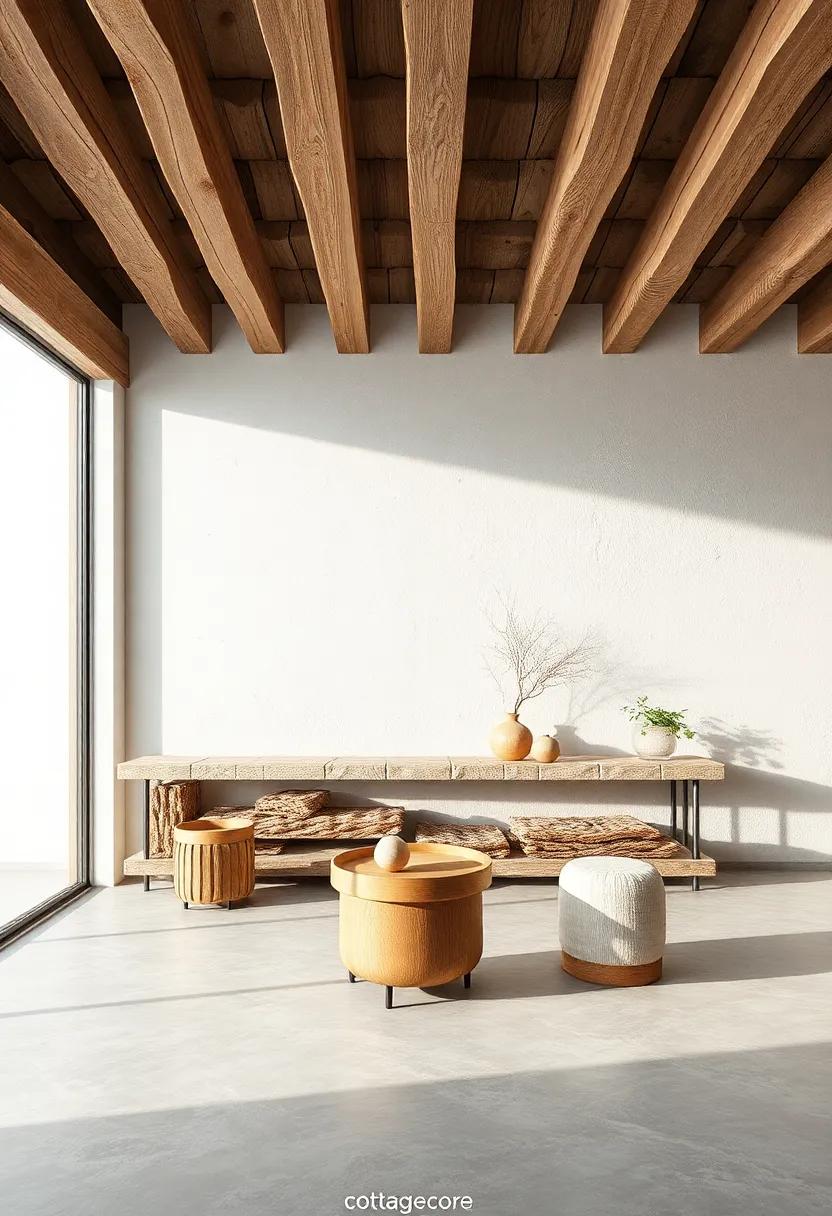 Rustic Textures and Natural Materials: A Foundation for‍ Serenity