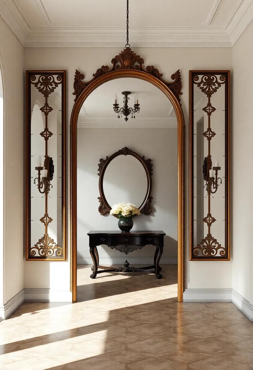 The ⁤Charm of Antique Mirrors Reflecting the Essence of Dark⁢ Academia