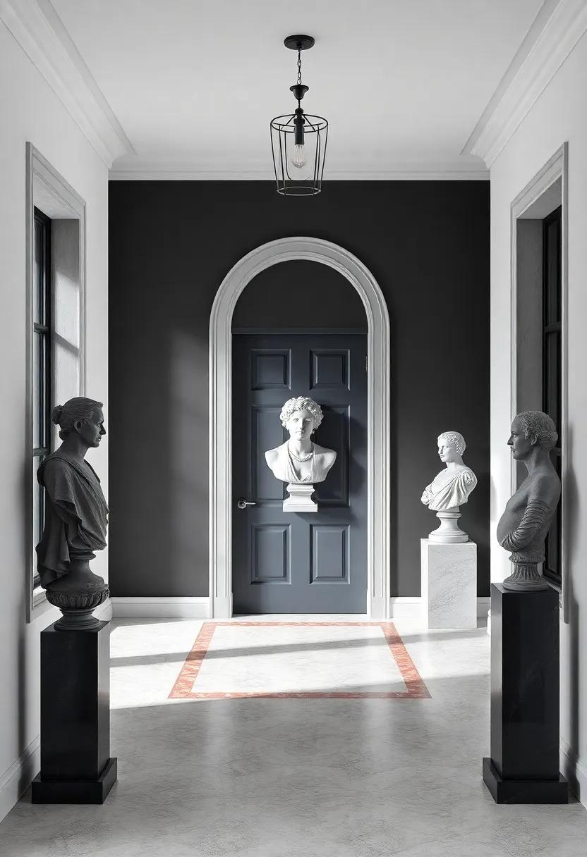 Classical Statues and Busts as Statement Pieces in Your Entryway