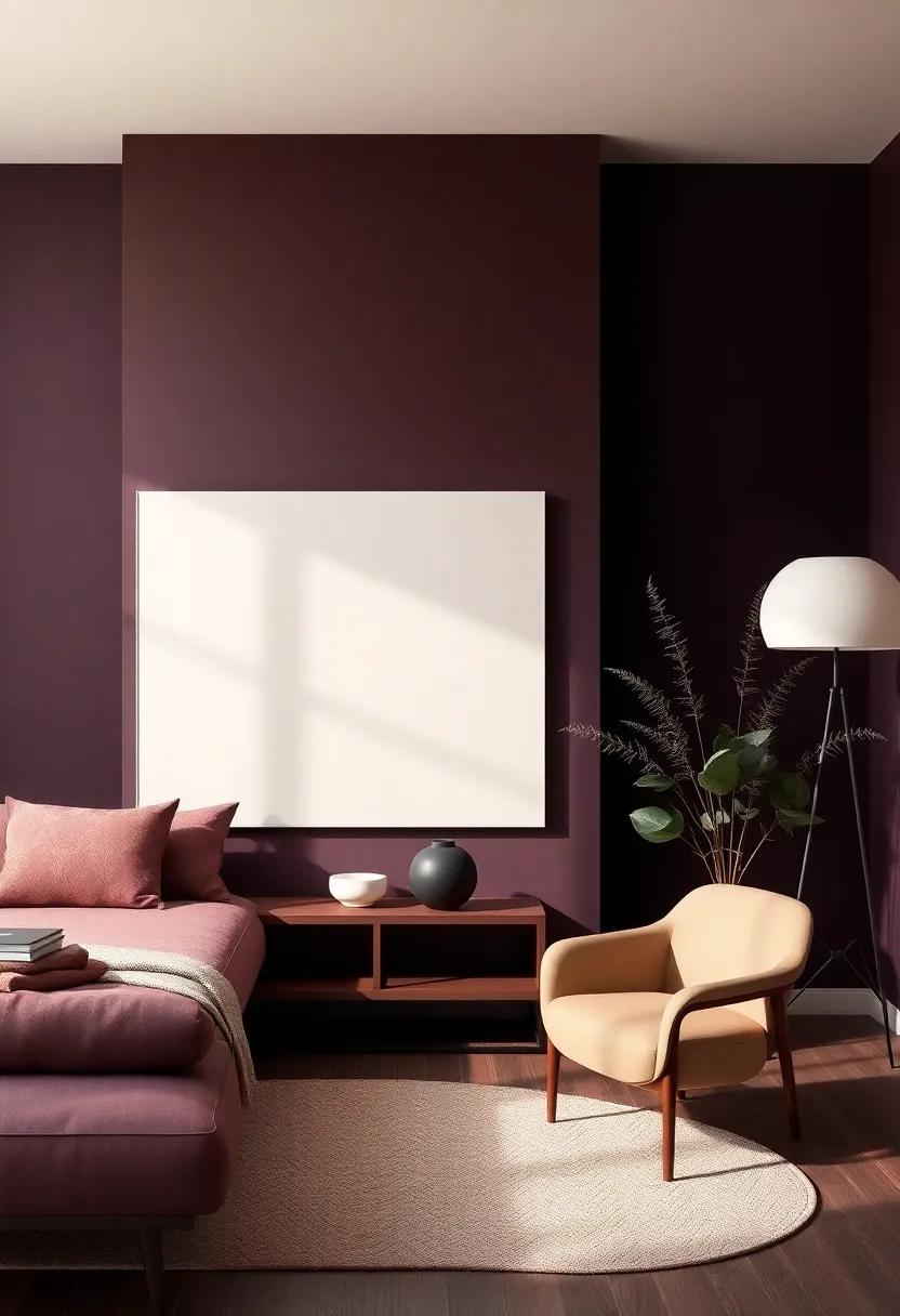 The⁤ Impact of Nature: Bringing Outdoors⁤ In with Dark Plum ⁣and ⁢Cream⁢ Elements