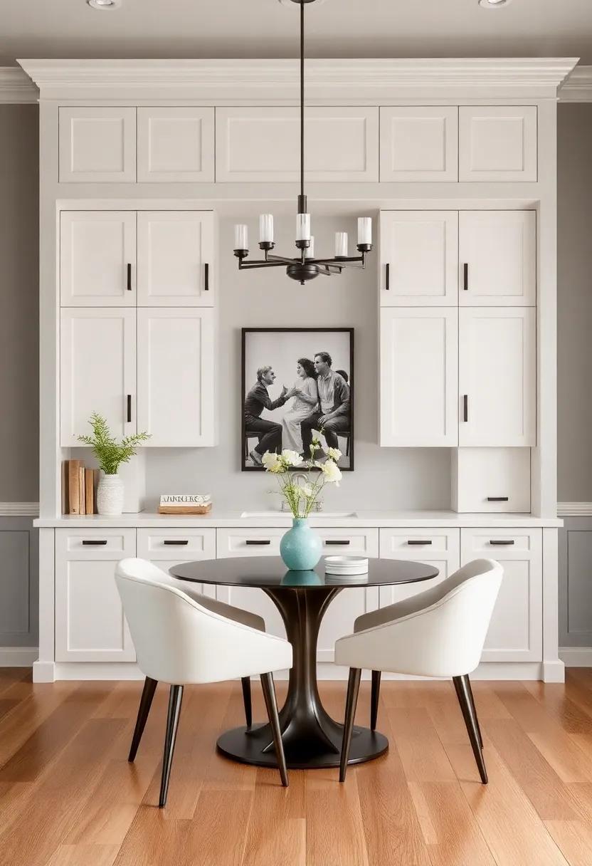 The Art of Organization: Streamline Your Dining essentials with Built-Ins