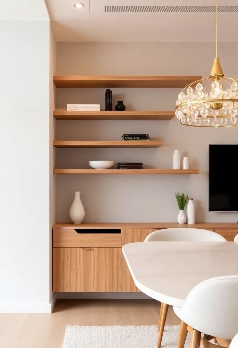 Elevated ⁤Elegance with Floating ⁢Shelves for Modern Aesthetics