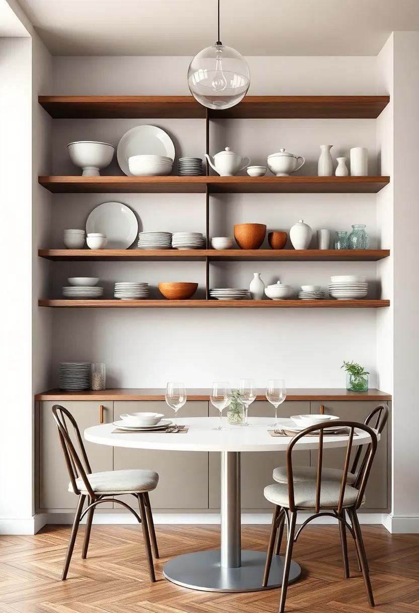 Chic Kitchenware ⁣Showcase: open Shelving for Elegant​ table Settings