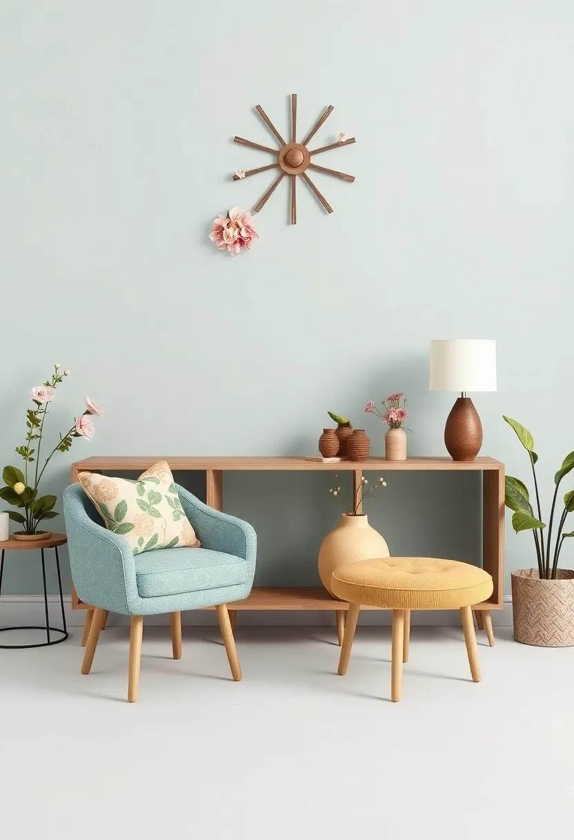 Floral-themed⁢ Accents: Choose decorative⁢ elements‍ like floral hooks or trinkets to enhance other ​eclectic​ themes at play in your decor