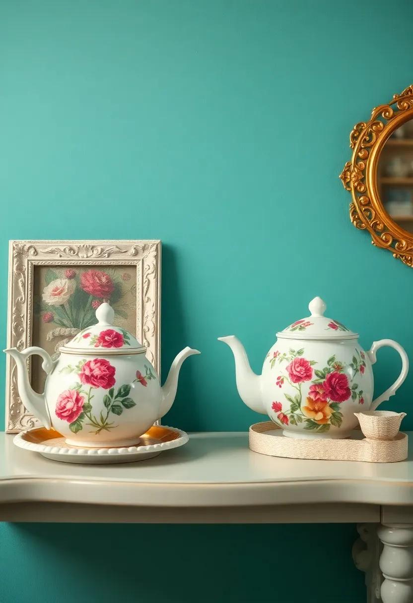 Vintage Finds:​ Gather floral collectibles at thrift shops, such as teapots and picture frames, for eclectic⁣ charm with historical‍ flair