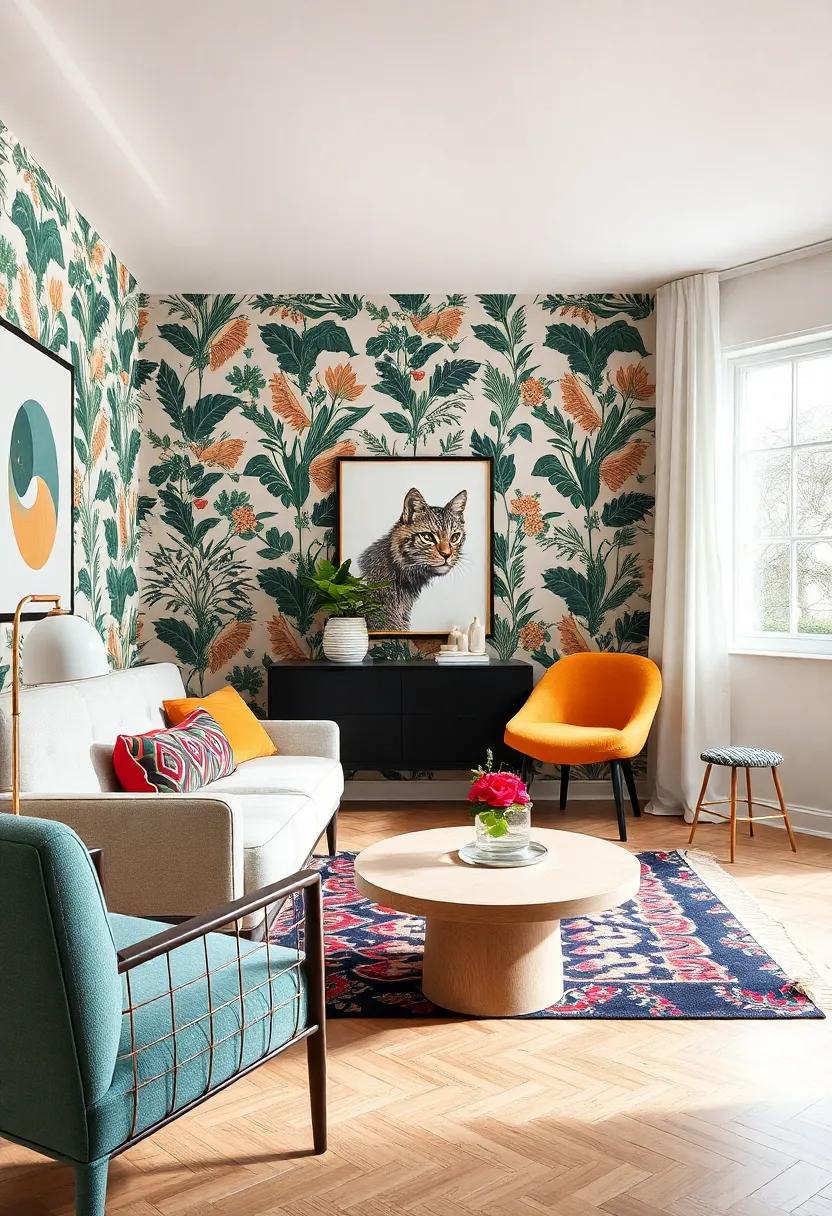 Playful ​patterns: Exploring Bold Prints to Energize Interiors