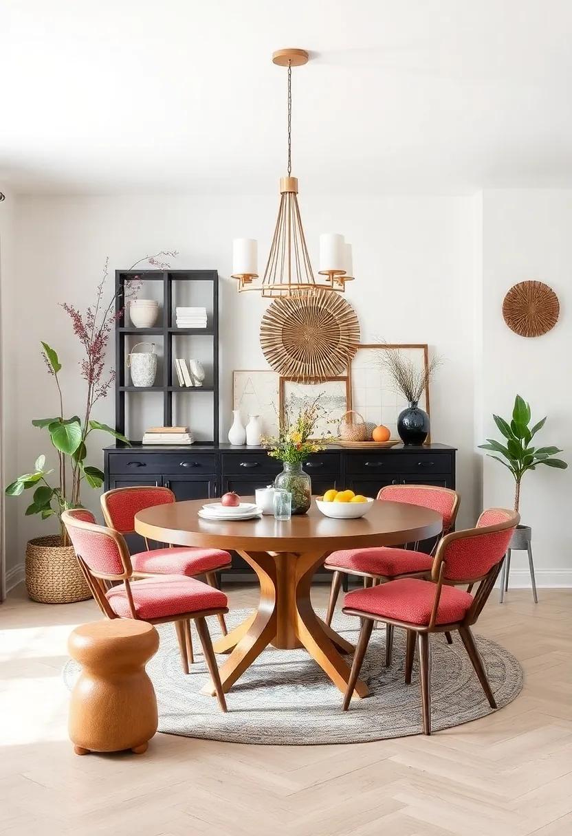 Conceiving ⁢Eclectic Dining Spaces with Seasonal Decor