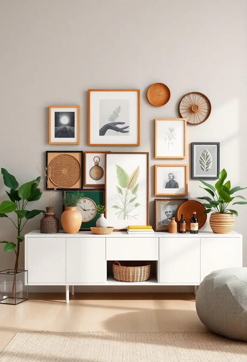 Curate a Gallery‌ Wall ⁣Full of Personal Treasures and Memories