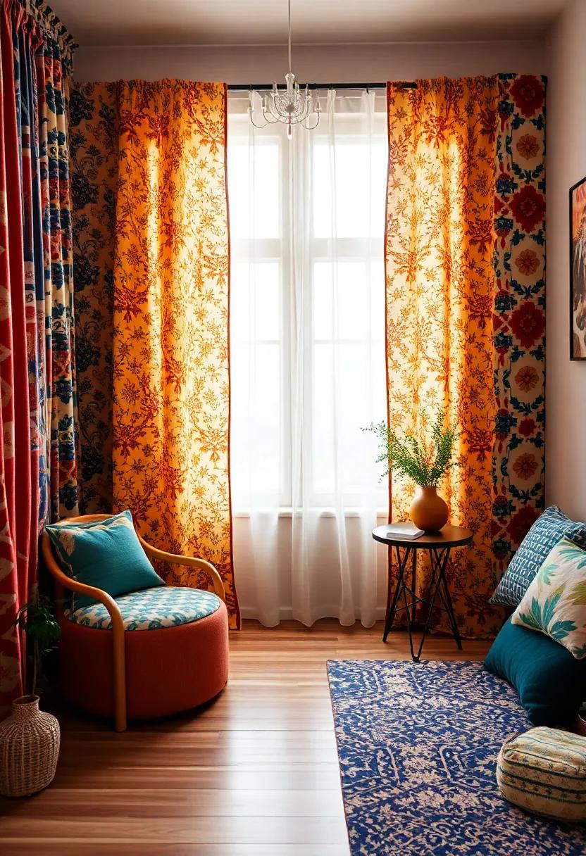 Play with Patterns: Mixing and matching ⁢printed curtains‌ can add an exciting layer to your⁤ room,showcasing‍ your daring sense of ⁤style