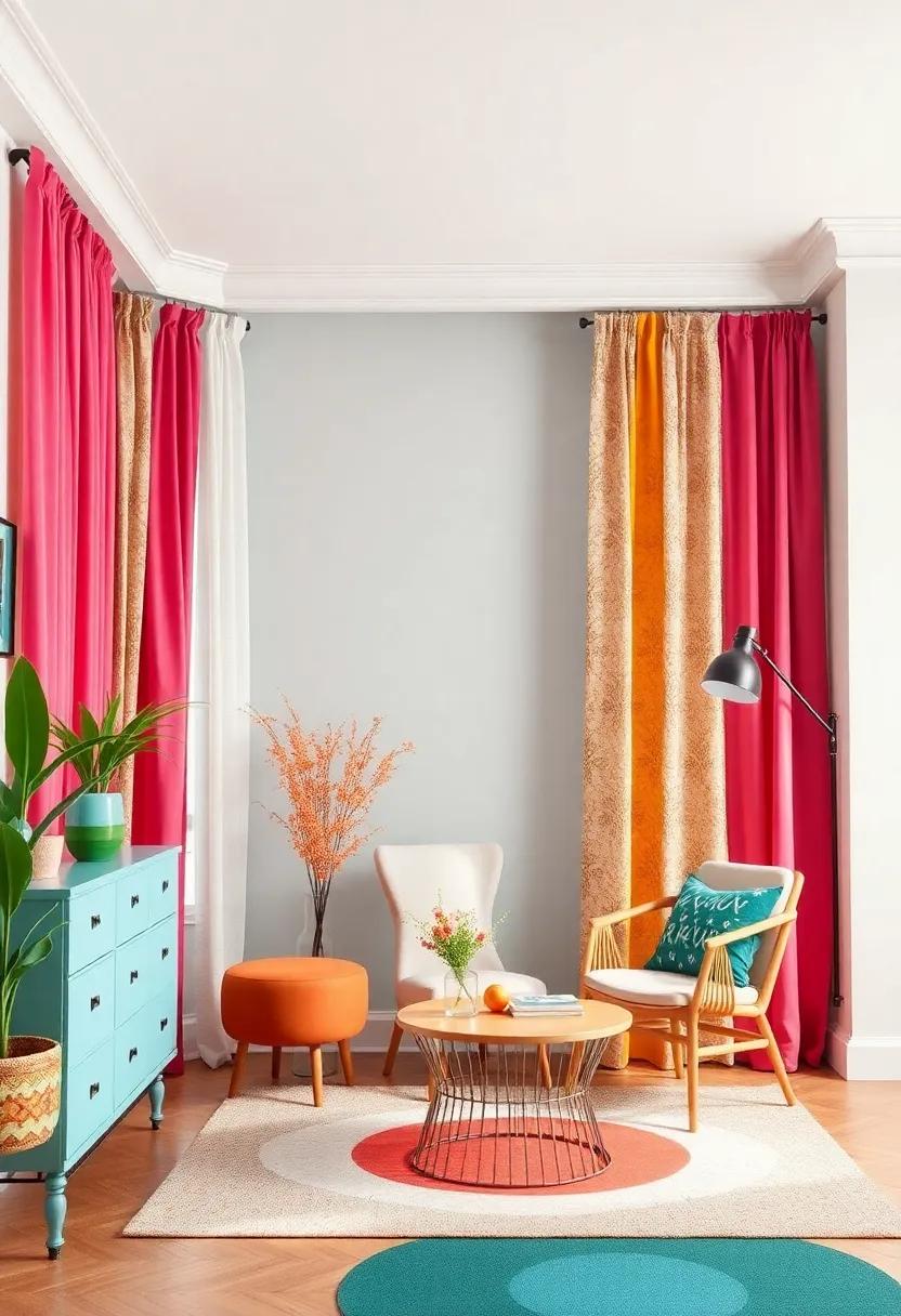 Promote‍ Cohesion: Unify⁢ diverse design elements through a common color scheme‌ in your curtains,​ tying ⁢various pieces⁣ together⁣ for‌ a harmonious look