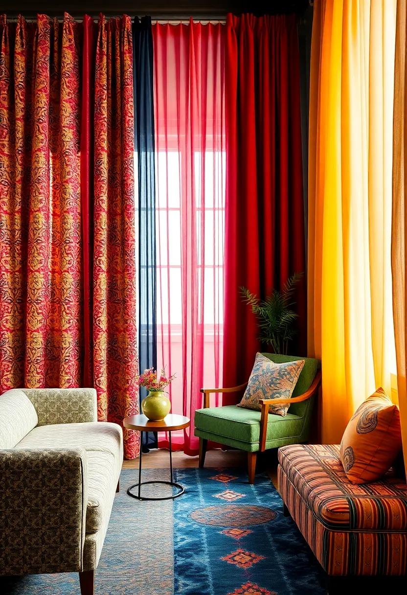 Stimulate ⁢Conversations: Unique and eye-catching curtains can serve ⁢as conversation ⁤starters, inviting guests‍ to ​engage and share stories about design⁣ choices
