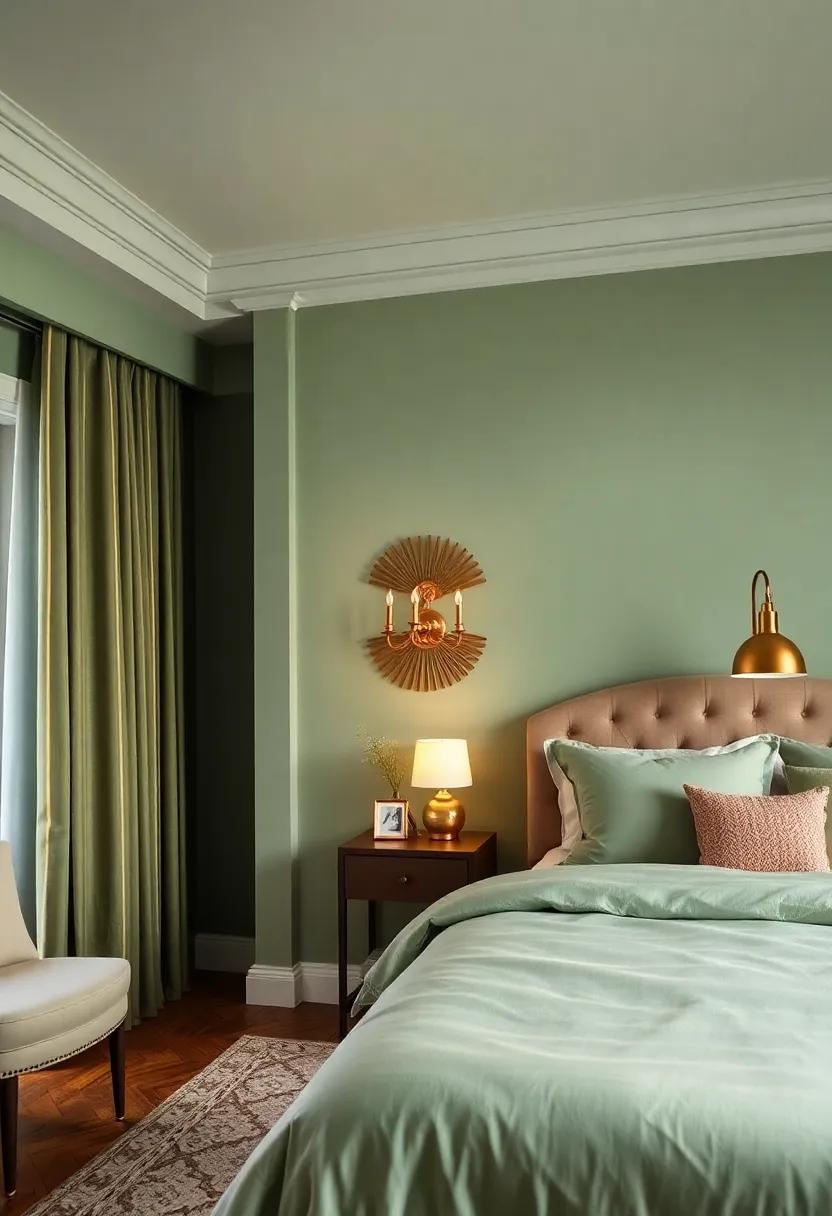 Layered Lighting: Use a mix of overhead lights,sconces,and table lamps to create versatile lighting options that enhance the elegant feel