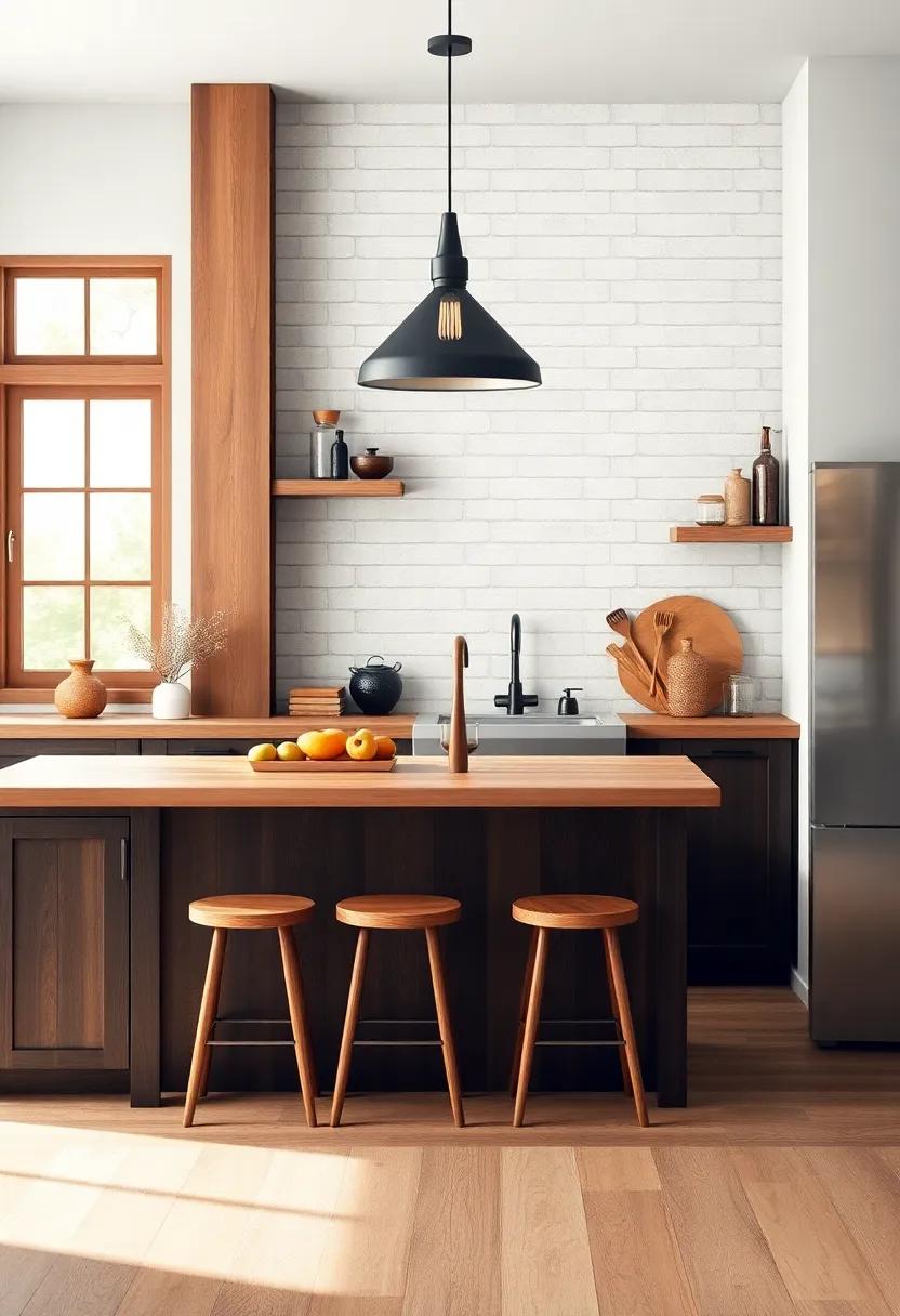 Exploring the Beauty ⁤of Wooden ‌Elements in Kitchen ⁤Design