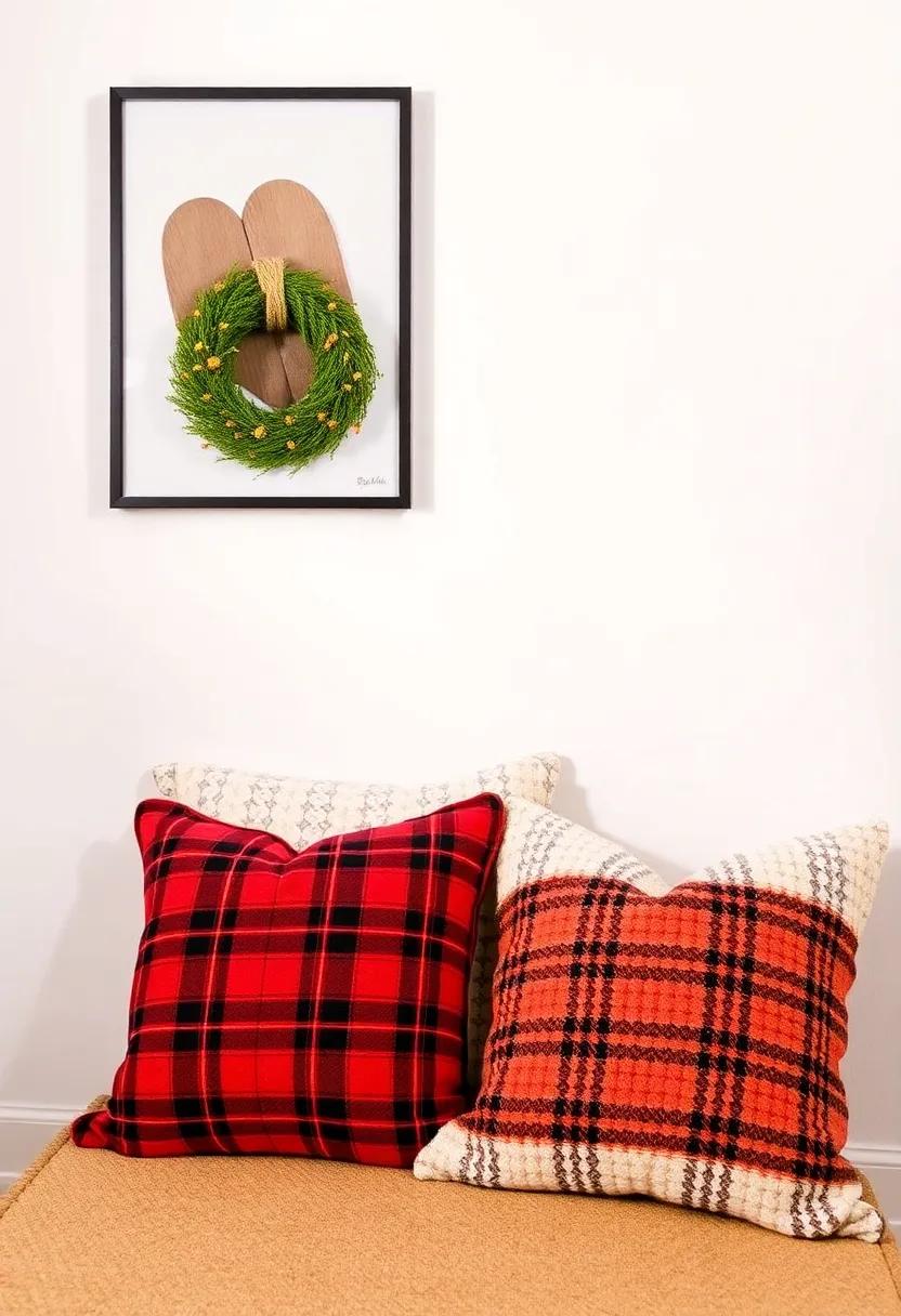 Creating a Cozy Reading Nook with Plush Plaid Pillows