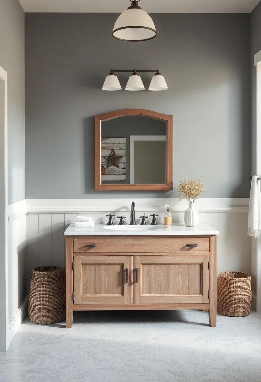 Timeless Vanity Styles: Distressed Finishes for a⁣ Lasting Impression