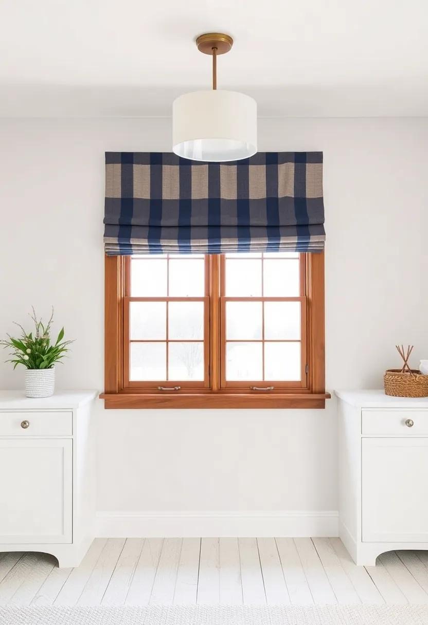 Lovely Window Treatments Complementing ⁣the⁣ Rustic Vibe